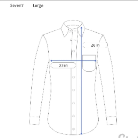 PRICED ↘️ Seven7 Womens Mens Plaid Shirt Corduroy Pads Large Multicolor - Picture 13 of 13